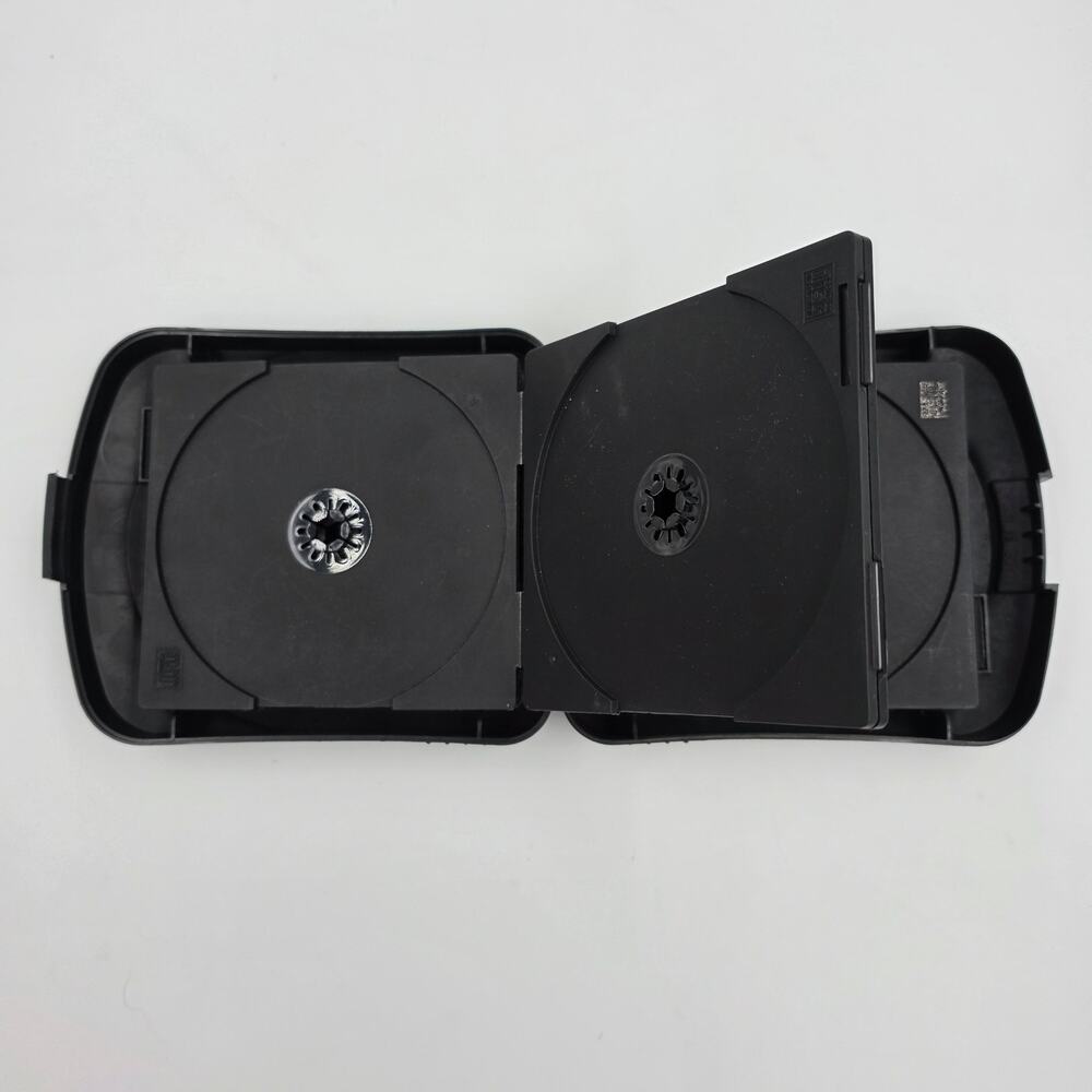 Laserline 12 CD DVD Blu Ray Storage Holder - Flip Up Disc Hard Case Organizer